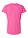 Women's Fine Jersey T-Shirt Raspberry Ghosted Back View