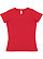 LADIES FINE JERSEY TEE Red 