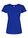 Women's Fine Jersey T-Shirt Royal Ghosted Front View