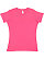 LADIES FINE JERSEY TEE Vintage Hot Pink 