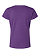 Women's Fine Jersey T-Shirt Vintage Purple Ghosted Back View