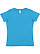 LADIES FINE JERSEY TEE Vintage Turquoise 