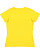 LADIES FINE JERSEY TEE Yellow Back