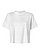 Women's Boxy Jersey T-Shirt White Reptile Ghosted Front View