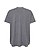 Women's Hi-Lo Jersey T-Shirt Granite Heather Ghosted Back View