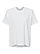 Women's Hi-Lo Jersey T-Shirt White Ghosted Front View