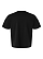 Unisex Boxy Jersey T-Shirt Black Ghosted Back View