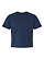 Unisex Boxy Jersey T-Shirt Denim Ghosted Front View