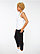 LADIES RELAXED RACERBACK TANK  Model_Side
