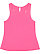 LADIES RELAXED RACERBACK TANK Hot Pink 1