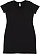 LADIES V-NECK COVER-UP DRESS Black 