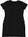 LADIES V-NECK COVER-UP DRESS Black Back