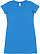 LADIES V-NECK COVER-UP DRESS Cobalt 