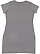 LADIES V-NECK COVER-UP DRESS Granite Heather Back