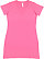 LADIES V-NECK COVER-UP DRESS Hot Pink 