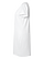 Women's V-Neck Jersey Dress White Ghosted Side View