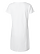 Women's V-Neck Jersey Dress White Ghosted Back View