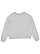 LADIES BOXY FLEECE Heather BACK