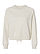 Women's Fleece Sweatshirt Natural Heather Ghosted Front View