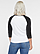 LADIES BASEBALL TEE  Model_Back