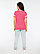LADIES V-NECK FOOTBALL TEE  Model_Back