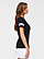 Womens V-Neck Football T-Shirt Side View