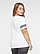 LADIES V-NECK FOOTBALL TEE  Model_Back