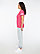 LADIES V-NECK FOOTBALL TEE  Model_Side