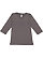LADIES 3/4 SLV PREM JRSY TEE Charcoal 