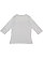 LADIES 3/4 SLV PREM JRSY TEE Heather Back