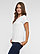 LADIES V-NECK PREMIUM JRSY TEE  Model_Side