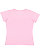 LADIES V-NECK PREMIUM JRSY TEE Pink Back