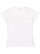 LADIES V-NECK PREMIUM JRSY TEE White 