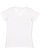 LADIES V-NECK PREMIUM JRSY TEE White Back