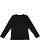 LADIES LNG SLV PREM JRSY TEE Black Back