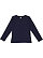 LADIES LNG SLV PREM JRSY TEE Navy 