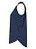 Women's Fine Jersey Tank Top Denim Ghosted Side View