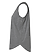 Women's Fine Jersey Tank Top Granite Heather Ghosted Side View