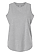 Women's Fine Jersey Tank Top Heather Ghosted Front View