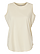 Women's Fine Jersey Tank Top Natural Ghosted Front View