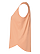 Women's Fine Jersey Tank Top Peachy Ghosted Side View