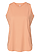 Women's Fine Jersey Tank Top Peachy Ghosted Front View