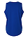 Women's Fine Jersey Tank Top Royal Ghosted Back View