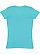 LADIES FITTED V-NECK TEE Caribbean 1 Back