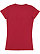 LADIES FITTED V-NECK TEE Garnet 1 Back