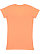 LADIES FITTED V-NECK TEE Papaya 1 Back