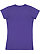 LADIES FITTED V-NECK TEE Purple 1 Back