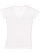 LADIES FITTED V-NECK TEE White 1 Back