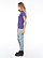 LADIES FITTED FINE JERSEY TEE  Model_Side