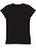 LADIES FITTED FINE JERSEY TEE Black Back